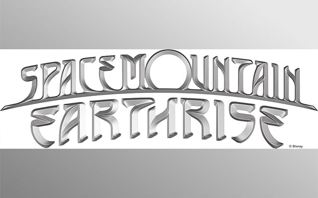 Space Mountain Earthrise Logo